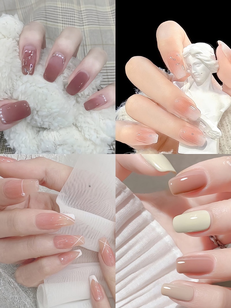 Mẫu móng tay xinh cho mùa thu
