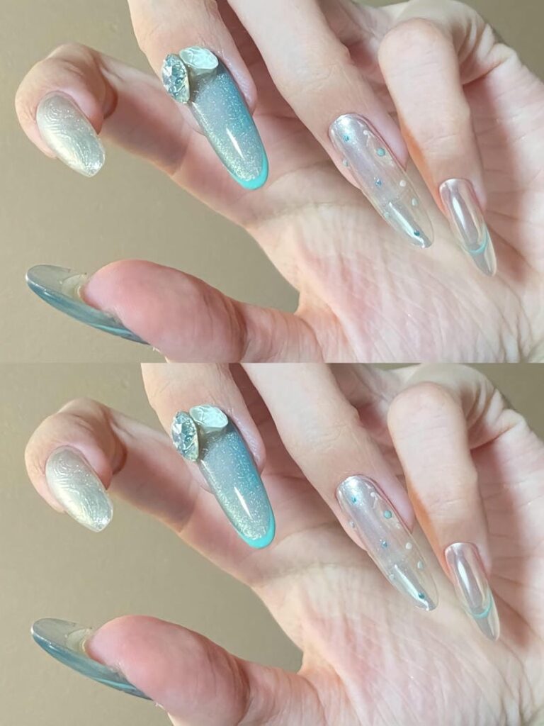Mẫu nail đi biển mùa hè