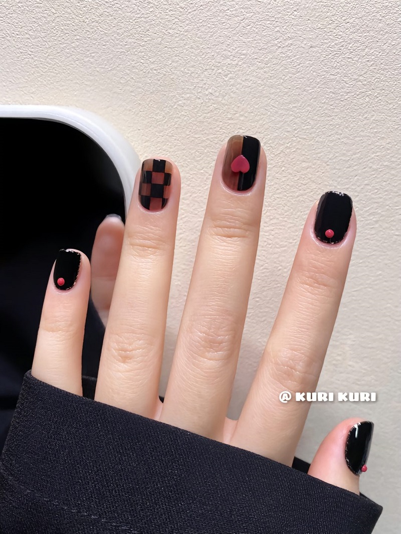 Mẫu nail mùa thu đẹp, đơn giản