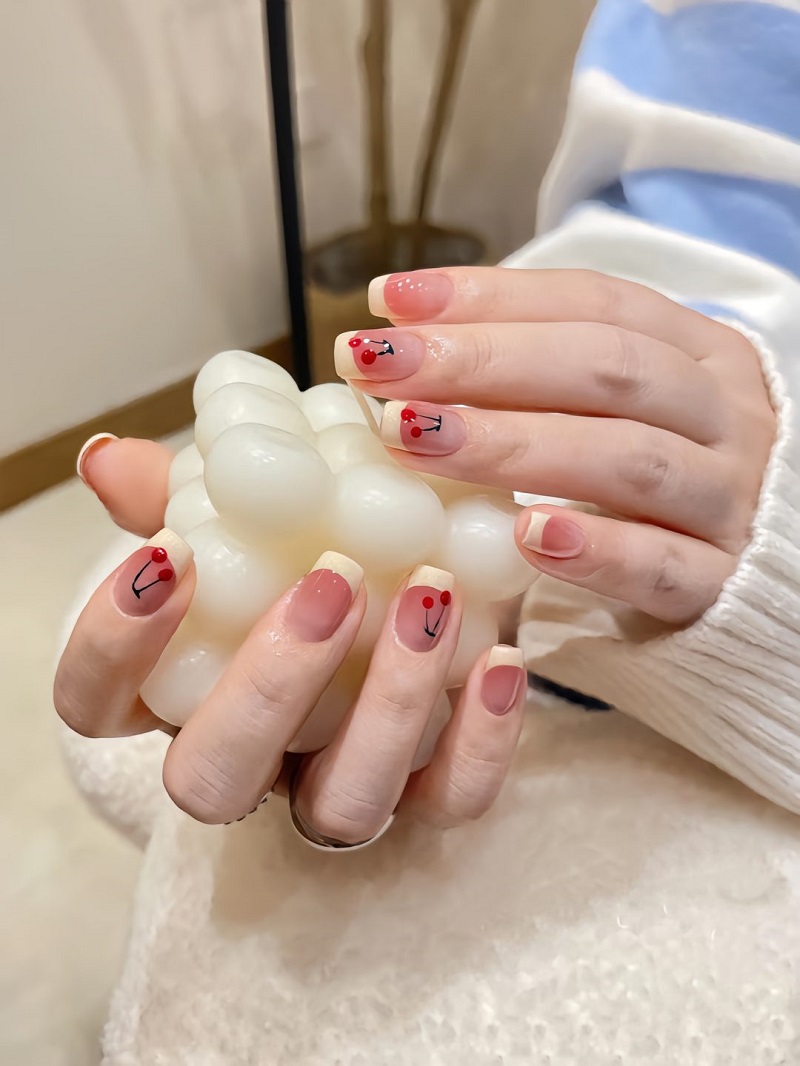 Mẫu nail mùa thu dễ thương