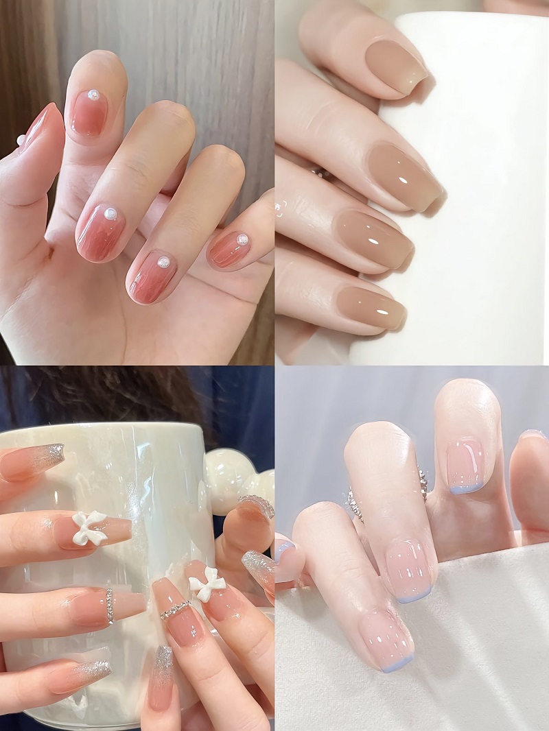 Mẫu nail mùa thu nhẹ nhàng cho các nàng thơ