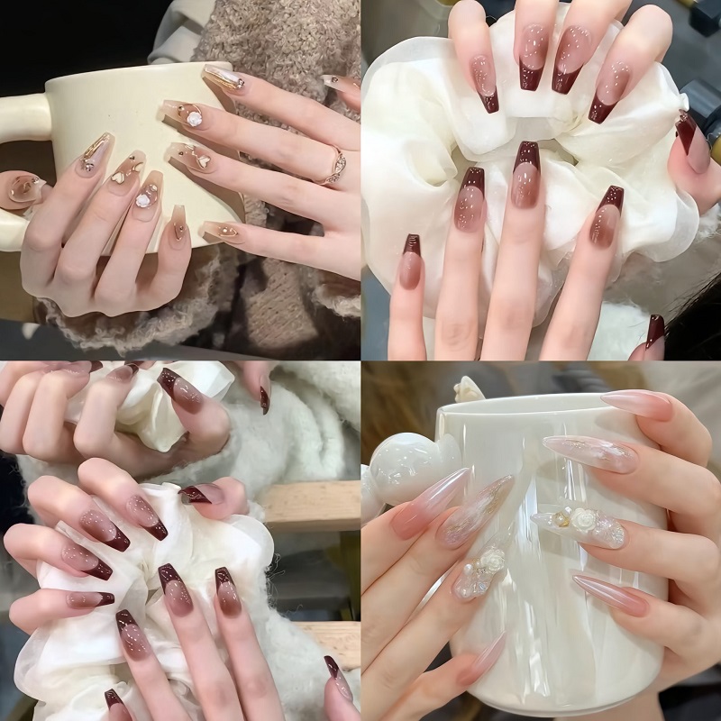 Mẫu nail mùa thu cực đẹp cho chị em