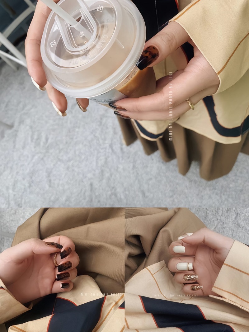 Ảnh móng đẹp cho mùa thu