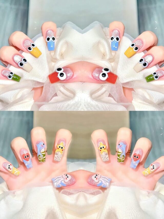 Mẫu nail desgin độc lạ, đáng yêu