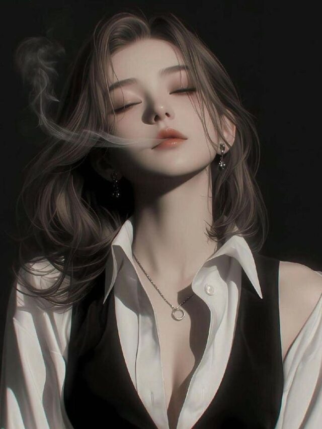 Ảnh gái xinh anime ngầu