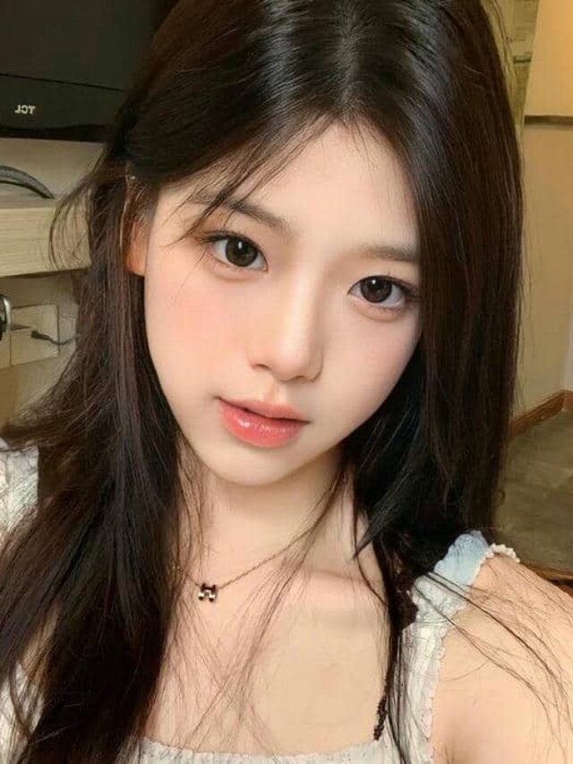 Hình ảnh gái xinh Hàn Quốc cute dễ thương