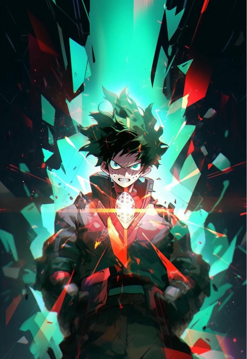 ảnh anime deku
