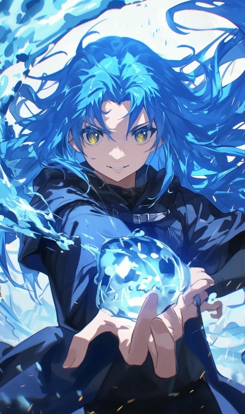 ảnh anime rimuru ngầu