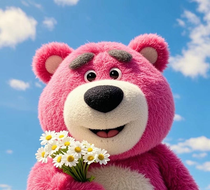ảnh gấu dâu cute