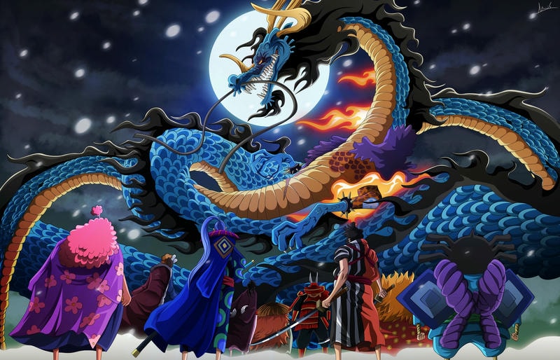 ảnh kaido hóa rồng