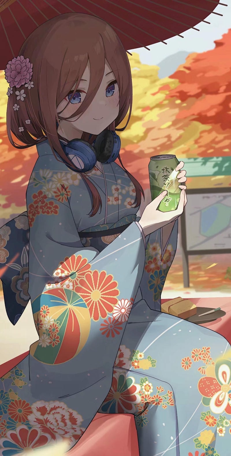 ảnh miku nakano kimono