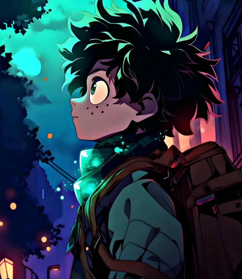 avatar deku ngầu
