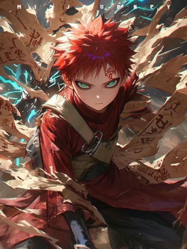 gaara naruto 4k