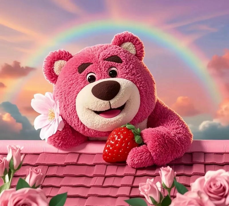 gấu dâu lotso