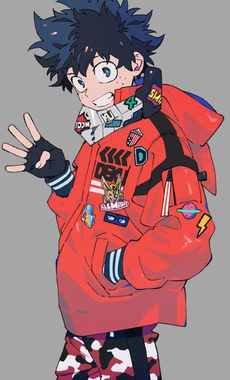 hình nền deku cute