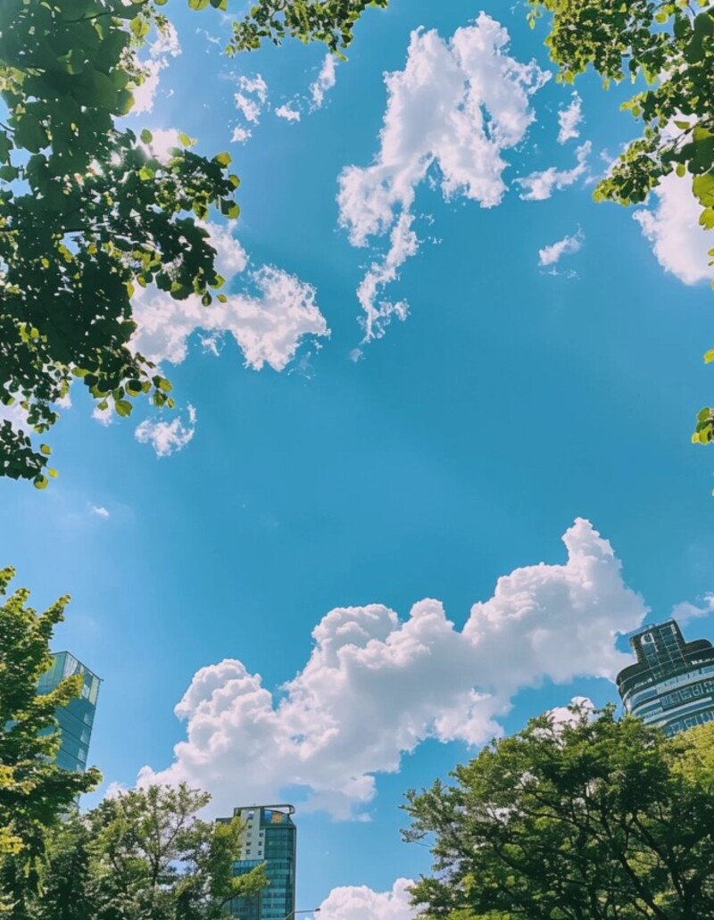 ảnh bầu trời chill