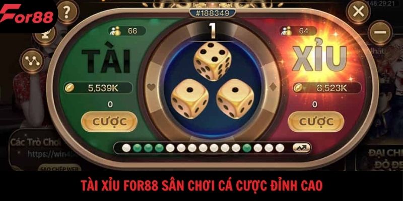 tai xiu for88 san choi ca cuoc dinh cao