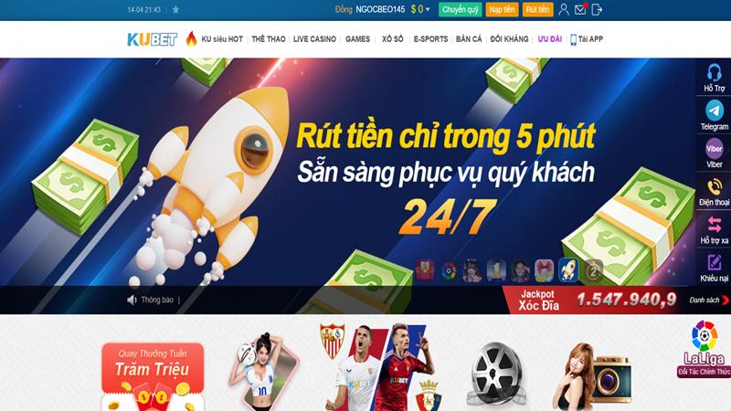 rut tien kubet anh dai dien