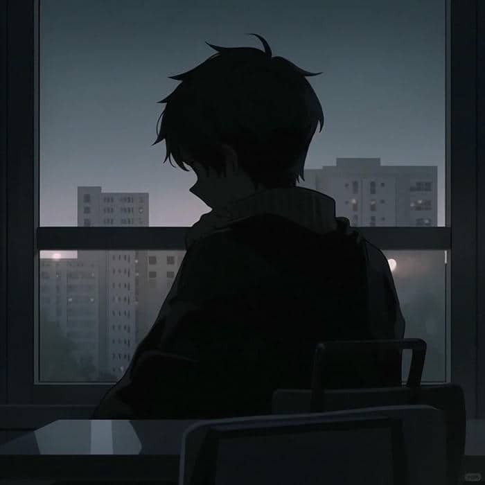 ảnh anime nam sad boy