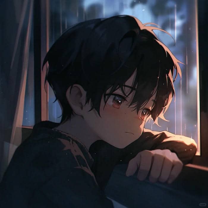 ảnh anime sadboy