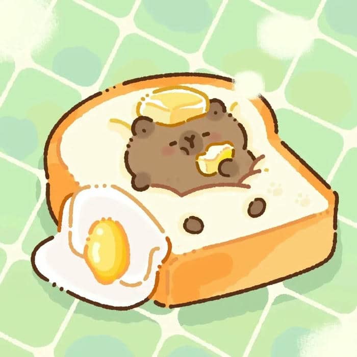 ảnh avatar capybara đáng yêu