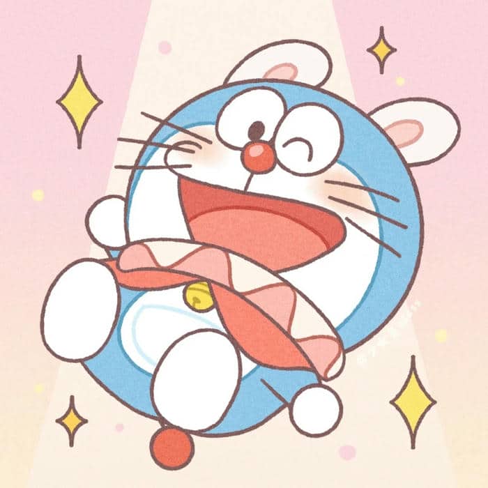 ảnh avatar doremon ngầu