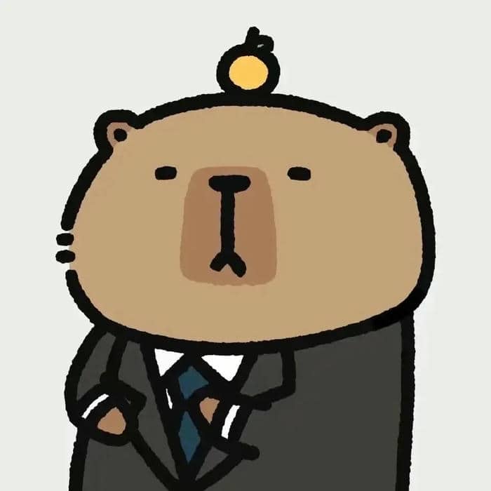 ảnh đại diện capybara hài hước