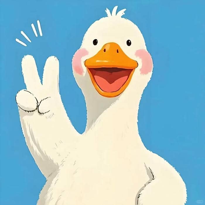 ảnh vịt cute