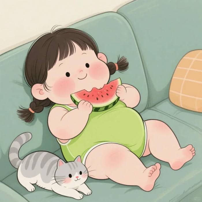 avatar dưa hấu cute (15)