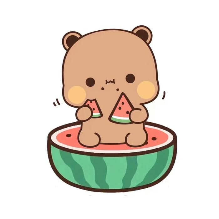 avatar dưa hấu cute (26)