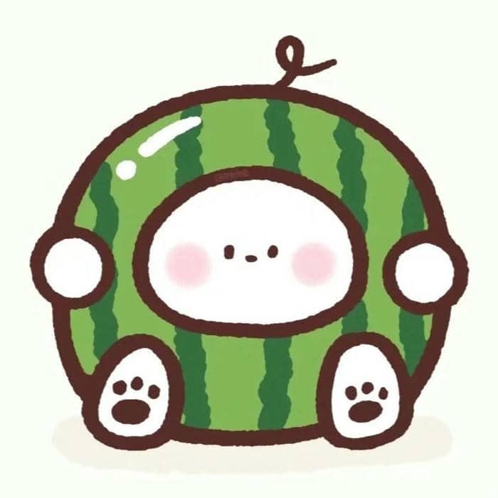 avatar dưa hấu cute (6)