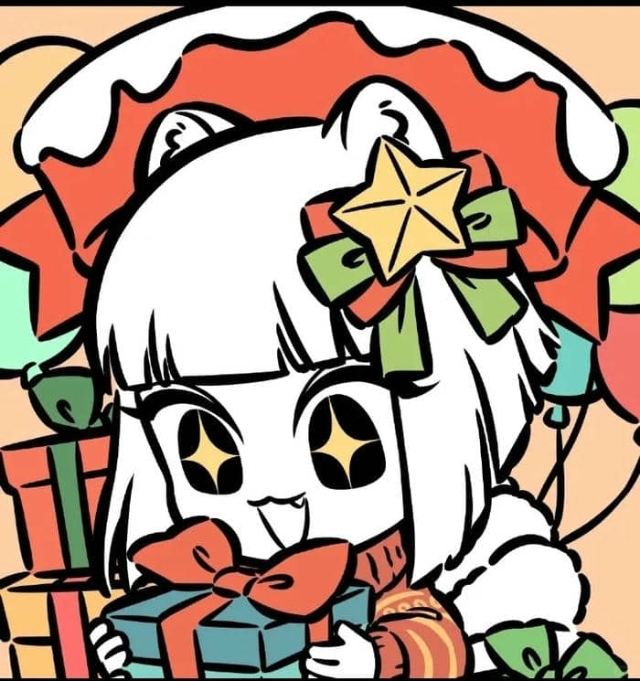 avatar giáng sinh cute