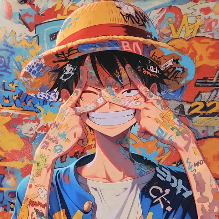 avatar luffy ngầu