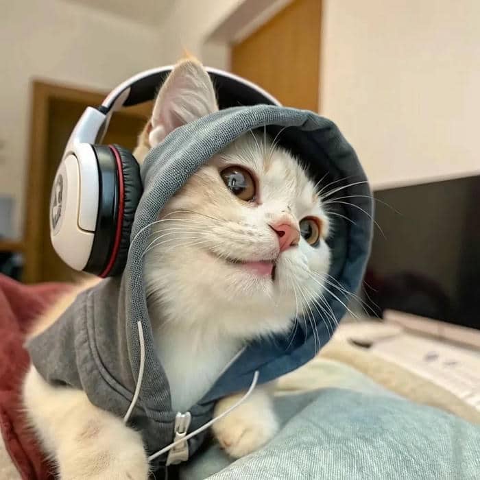 avatar mèo hài hước