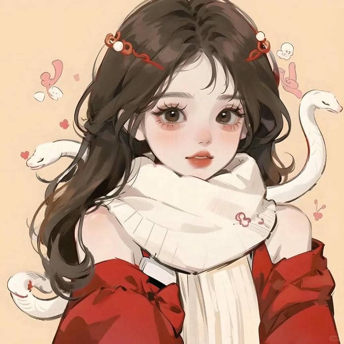 avatar tết 2024 cute