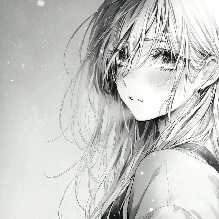 avatar trắng đen ngầu