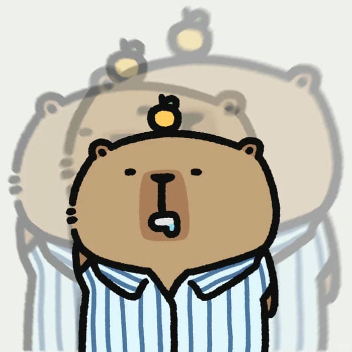 capybara avatar cute