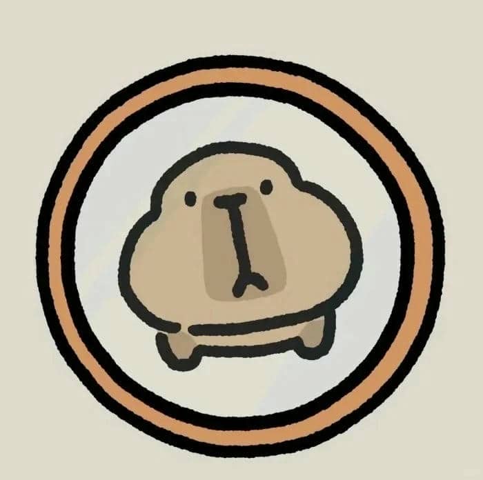 capybara avatar vô tri