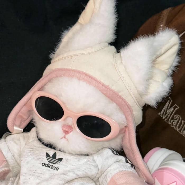 chibi hình vẽ con thỏ cute