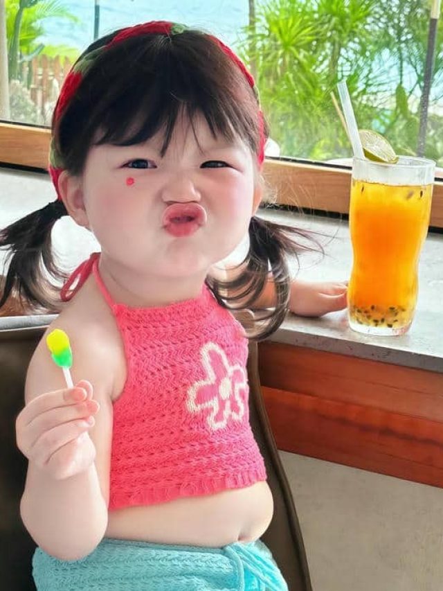 avatar ảnh em bé dễ thương