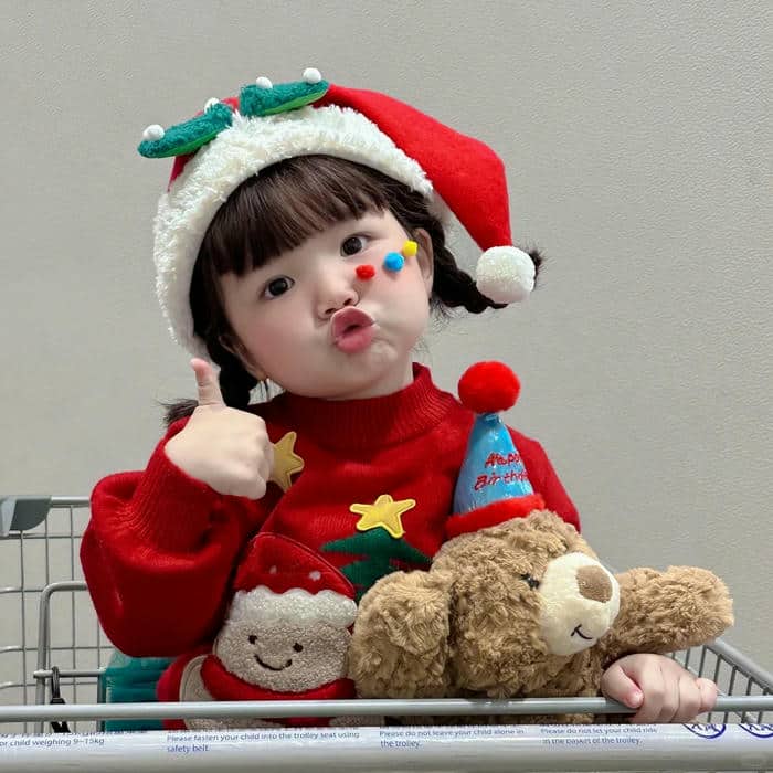 hình ảnh avatar giáng sinh cute