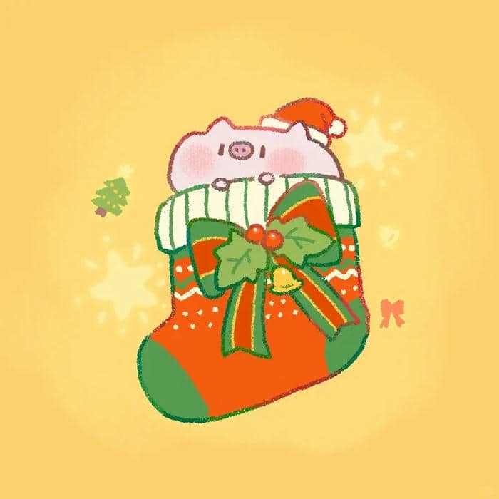 hình ảnh avatar noel đáng yêu