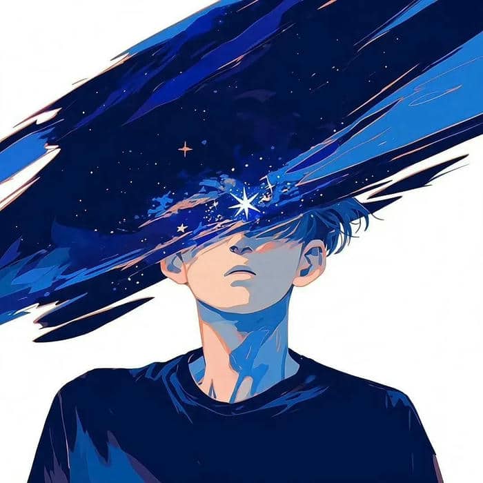 hình ảnh sad boy anime