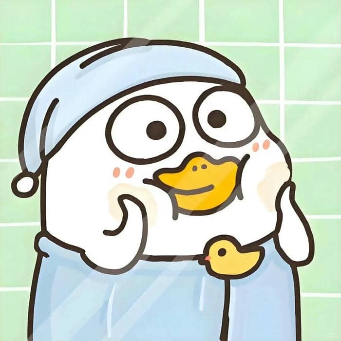 hình ảnh vịt cute