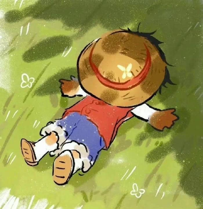 hình avatar luffy cute