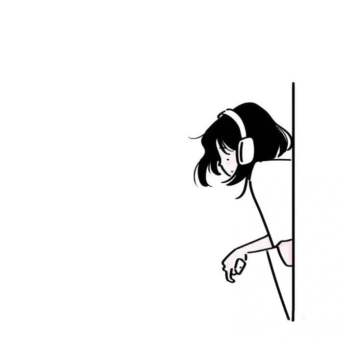 hình avatar trắng