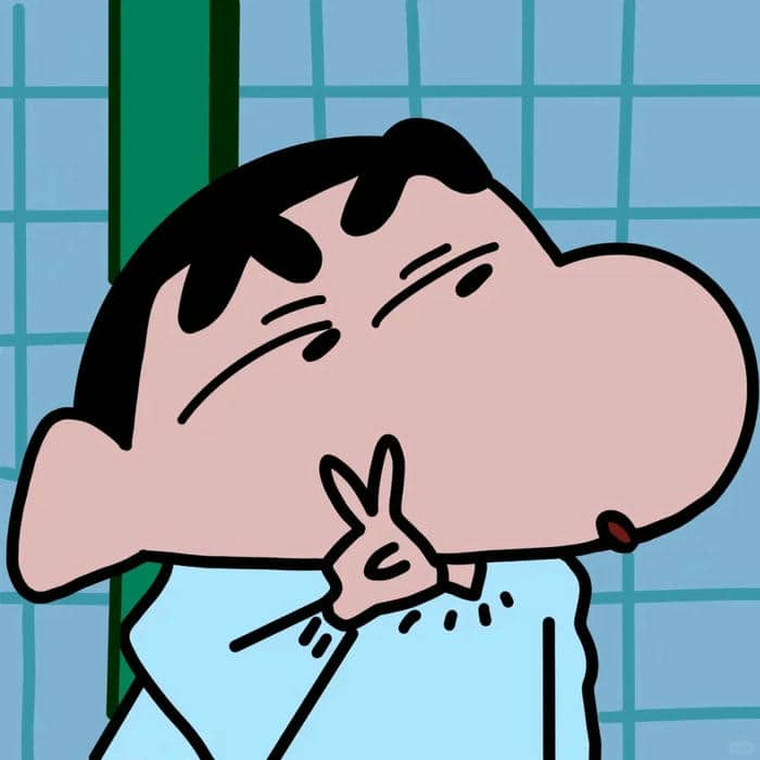 ngộ nghĩnh avatar shin cute