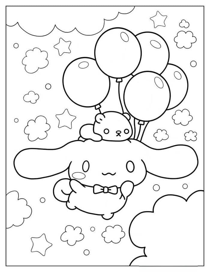 tranh tô màu cinnamoroll (13)