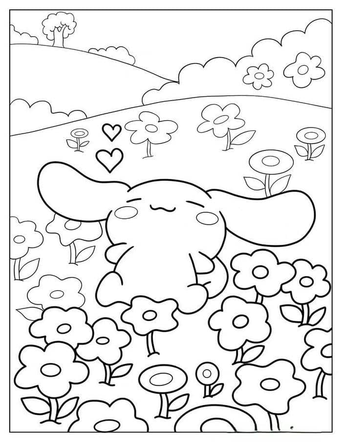 tranh tô màu cinnamoroll (17)