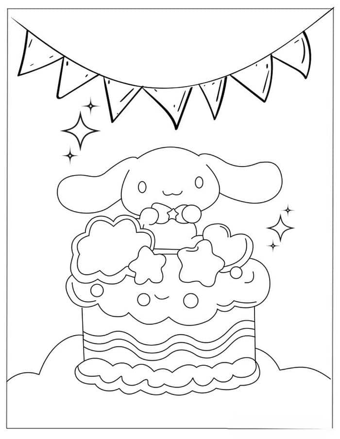tranh tô màu cinnamoroll (18)